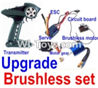 FeiYue FY03 FY-03 Upgrade Brushless set(Include the Transmitter,Brushless motor,ESC,Servo,Motor gear,Circuit board) Parts-